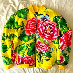 Brand New Bomber Jacket. It’s a UK brand called “iamdope”.
